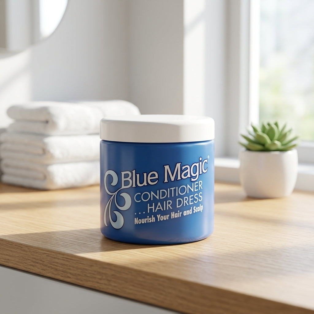 Blue magic conditioner hair dress original in uae sharjah