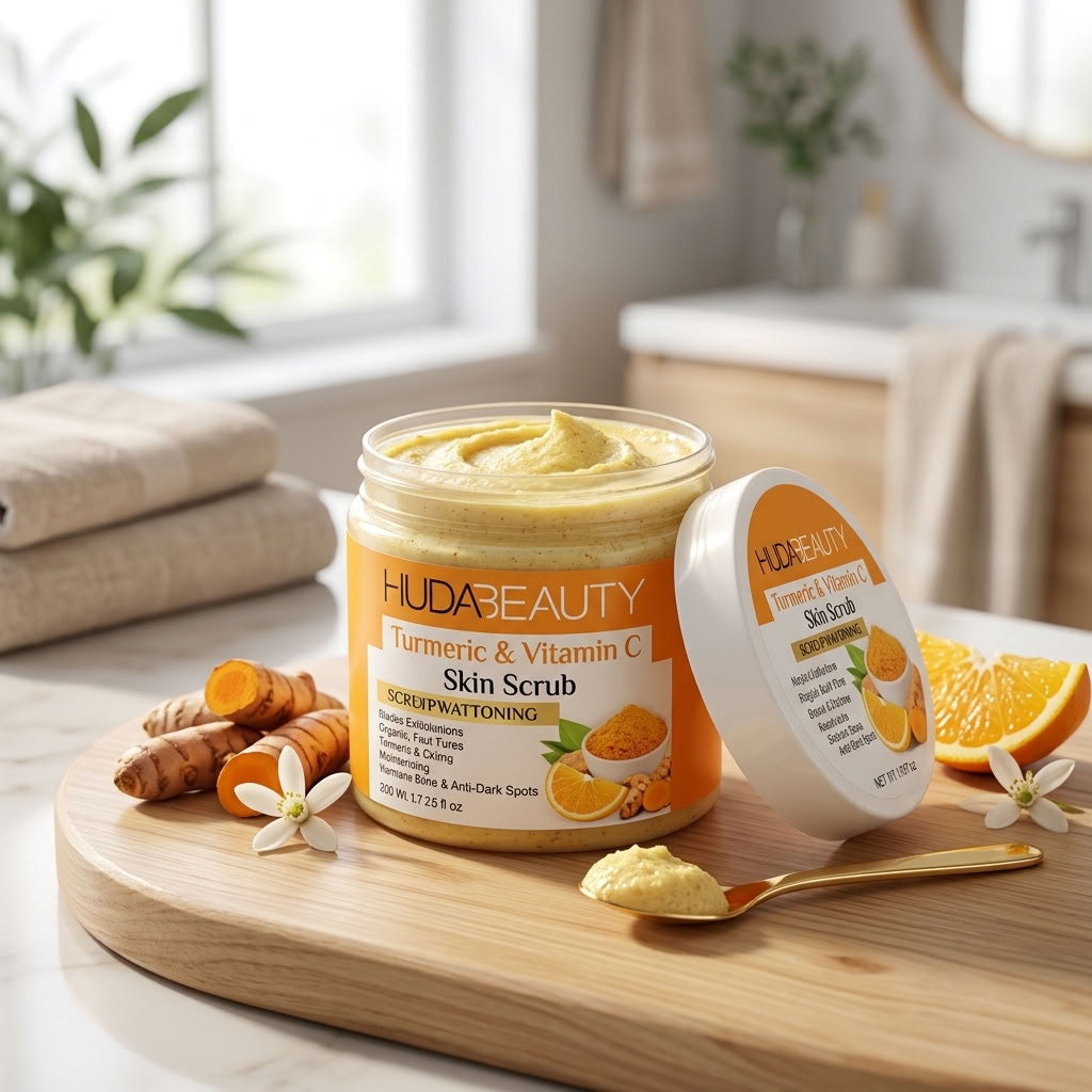 Huda Beauty Turmeric + Vitamin C Skin Scrub Price In Dubai