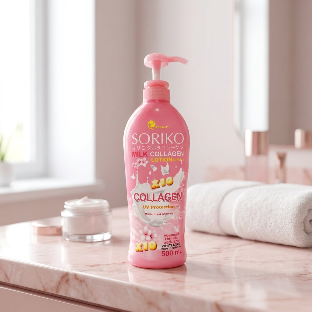 Soriko milk collagen body lotion 500ml review