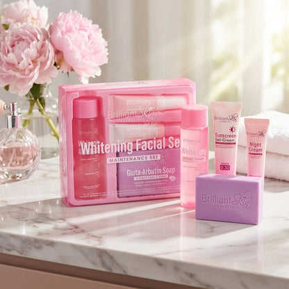 Brilliant whitening maintenance facial set reviews