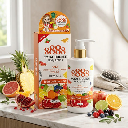 8888 total double body lotion 350ml in uae online
