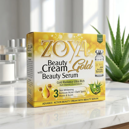 Etor zoya beauty cream gold for glowing skin in uae review