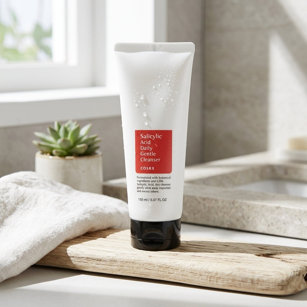 Cosrx salicylic acid daily gentle cleanser original vs fake