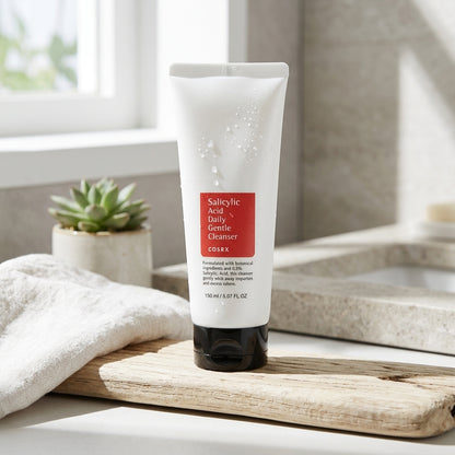 Cosrx salicylic acid daily gentle cleanser original vs fake