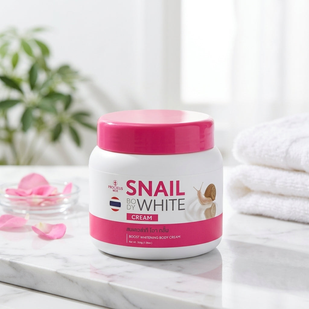 Snail white gold day cream