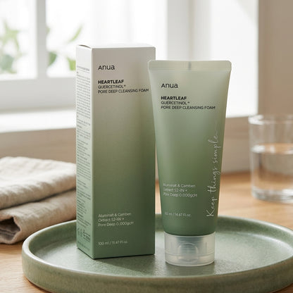 Anua Heartleaf Quercetinol Pore Deep Cleansing Foam