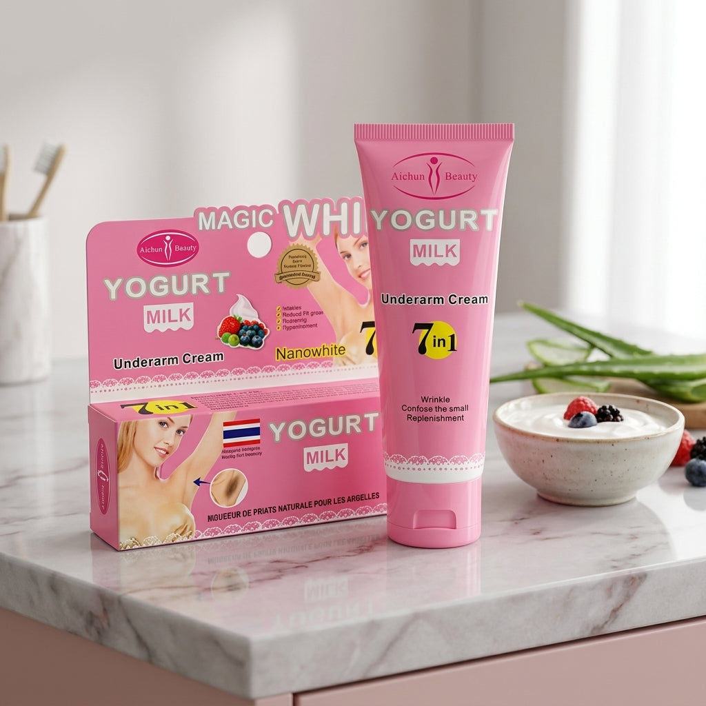 Aichun beauty magic white yogurt milk whitening cream in uae price