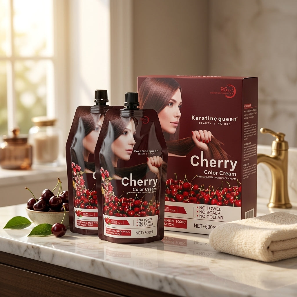 Cherry brown hair color cream price in uae carrefour