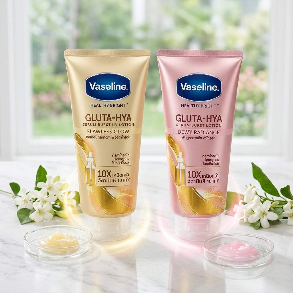 Vaseline gluta hya carrefour