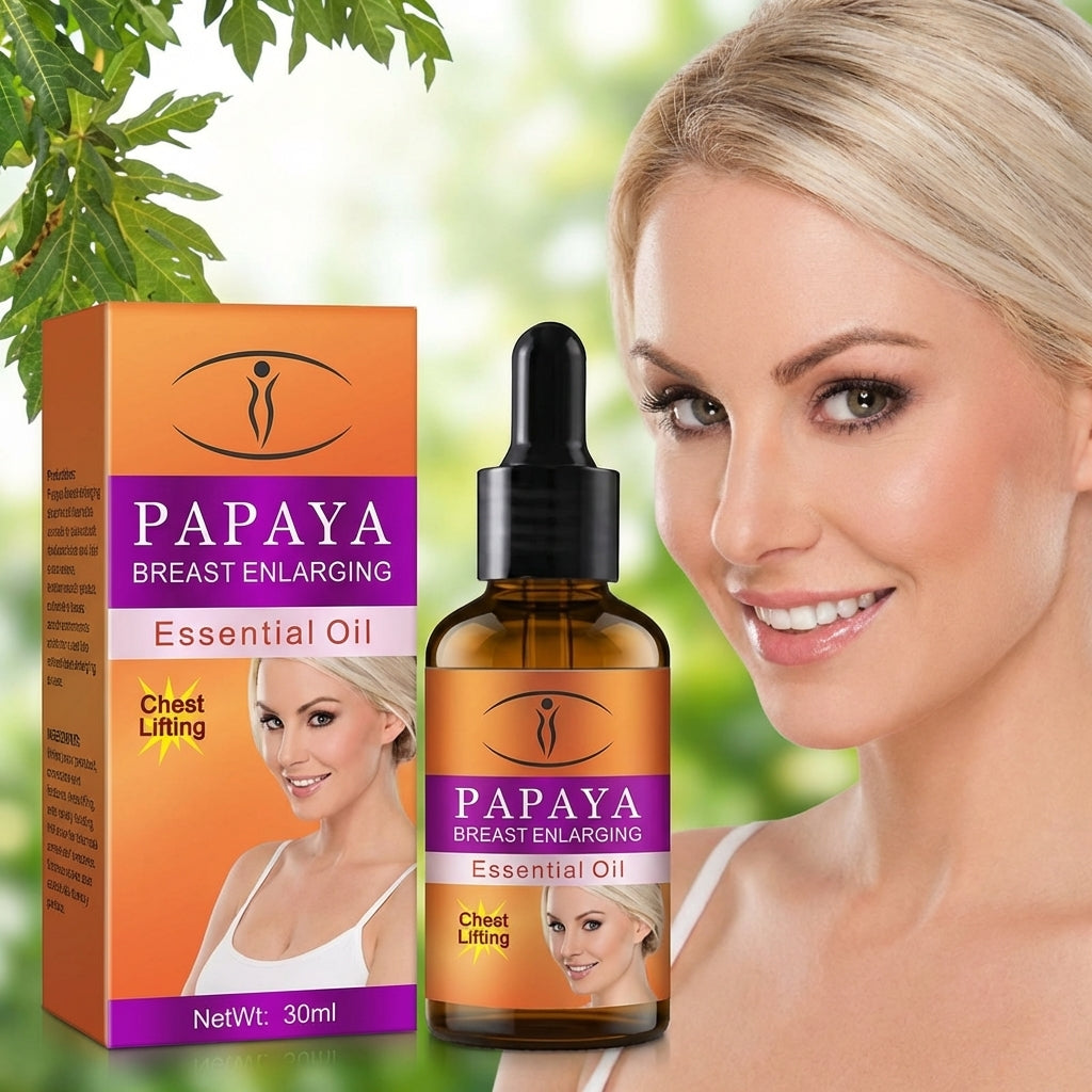 Breast massage oil for increasing size