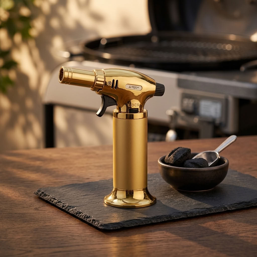 GoldRefillableCulinaryTorch