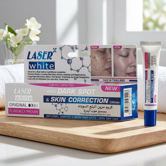 Laser white anti dark spot and skin correction gel 30g side