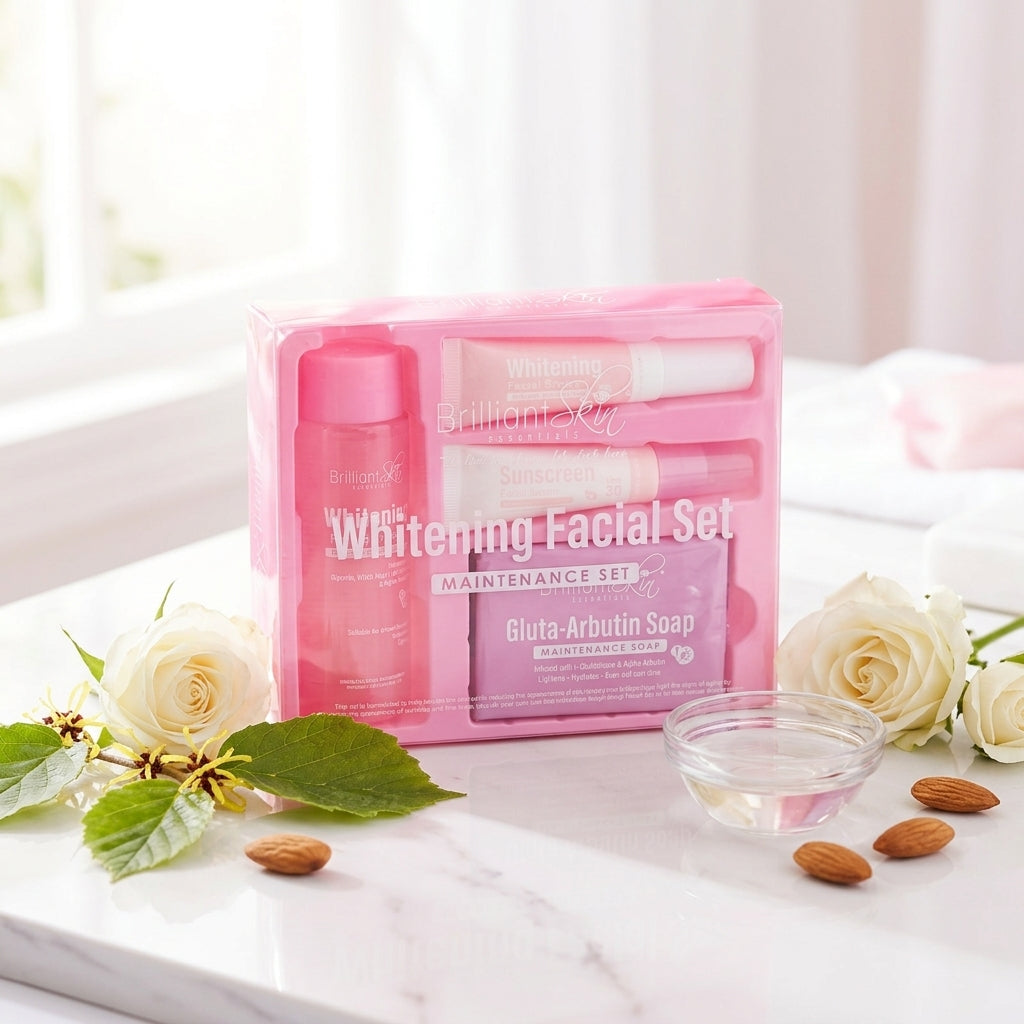 Brilliant whitening maintenance facial set price in uae