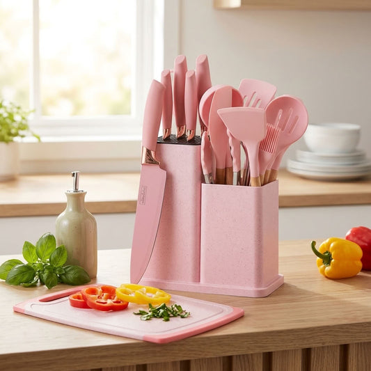 SiliconeKitchenKnifeSet