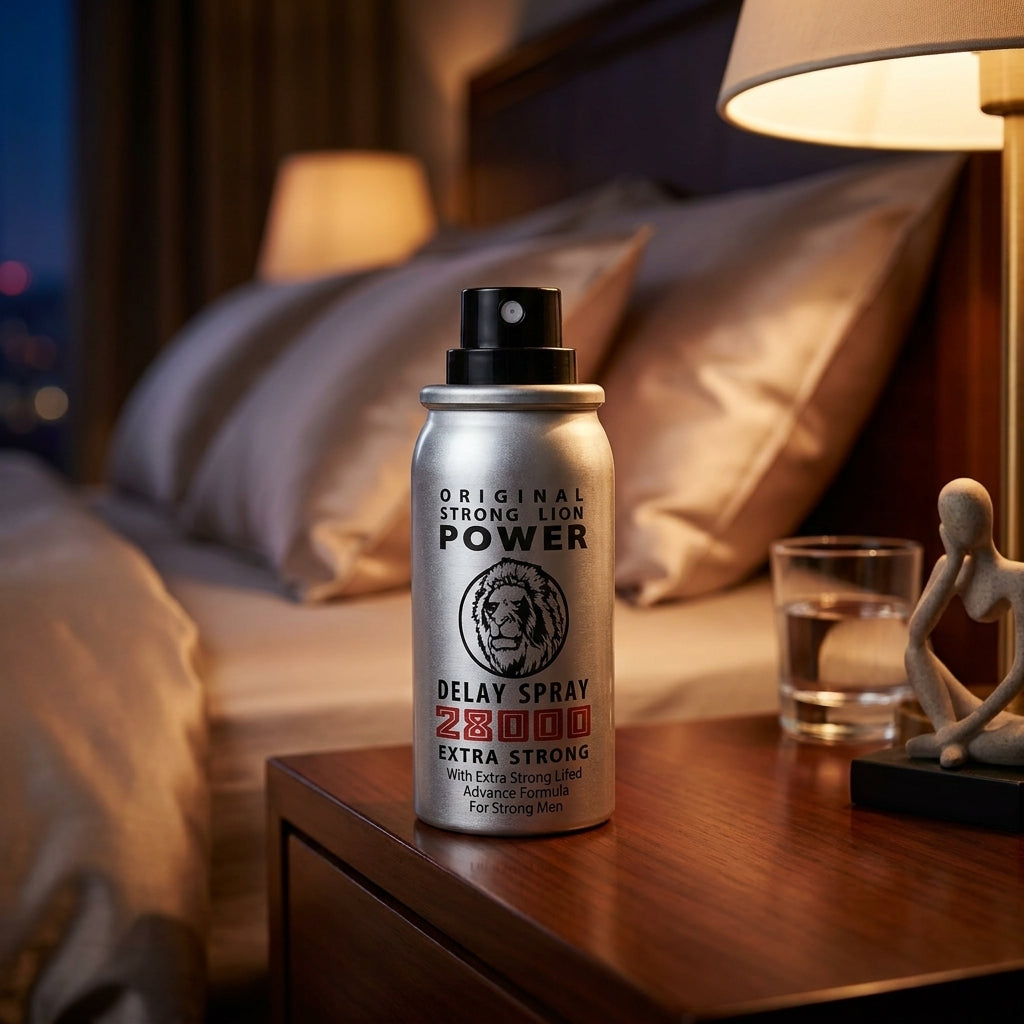 Original Strong Lion Power 28000 Long Time Delay Spray