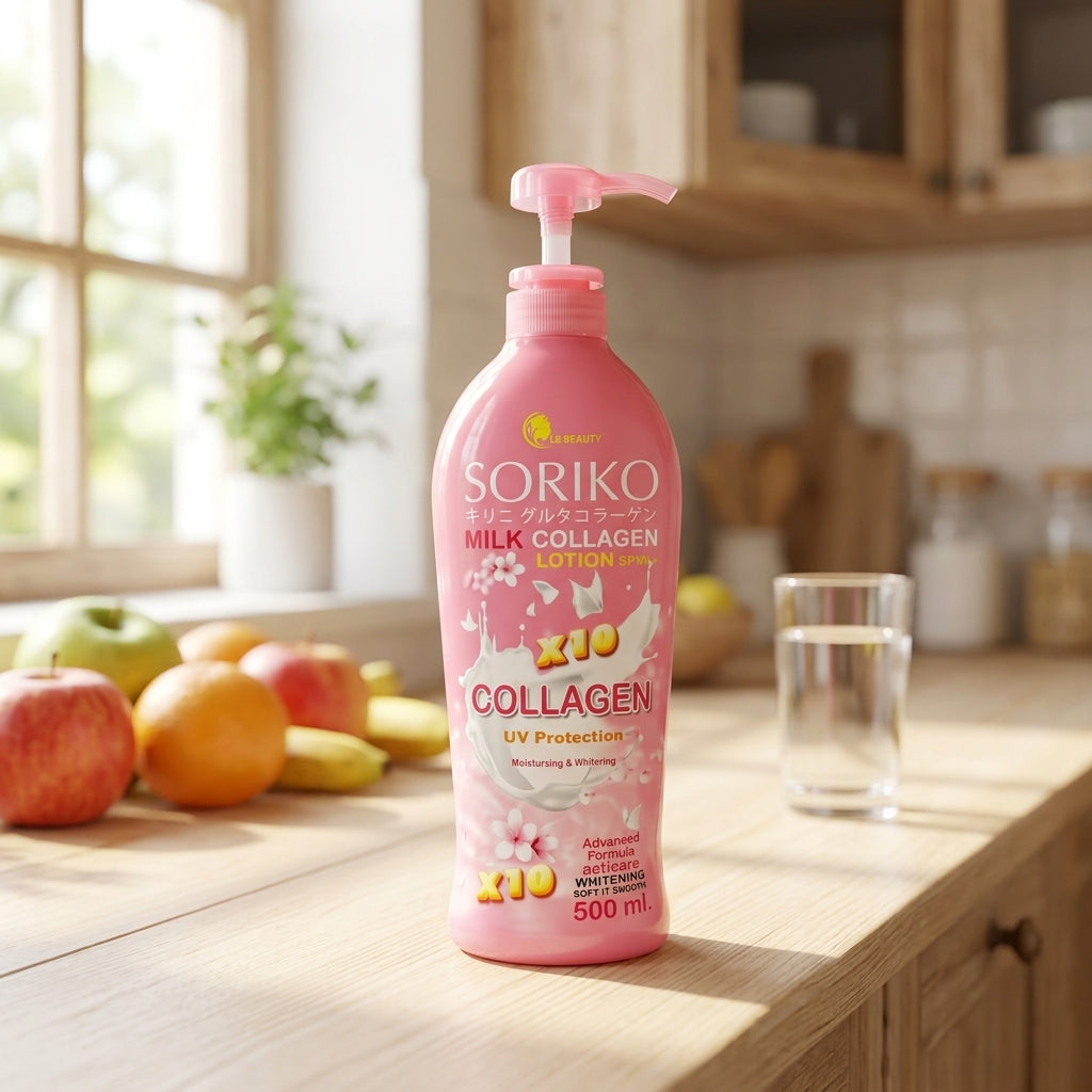 Soriko milk collagen body lotion 500ml benefits