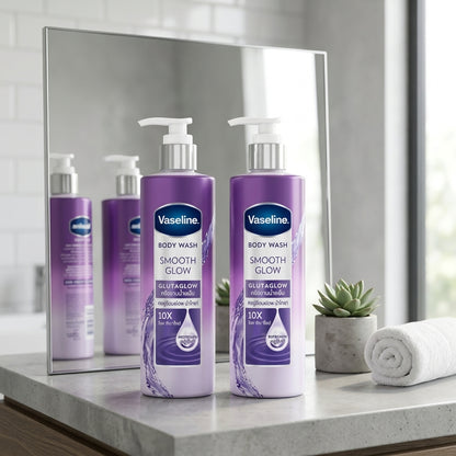 Vaseline smooth glow glutaglow body wash review