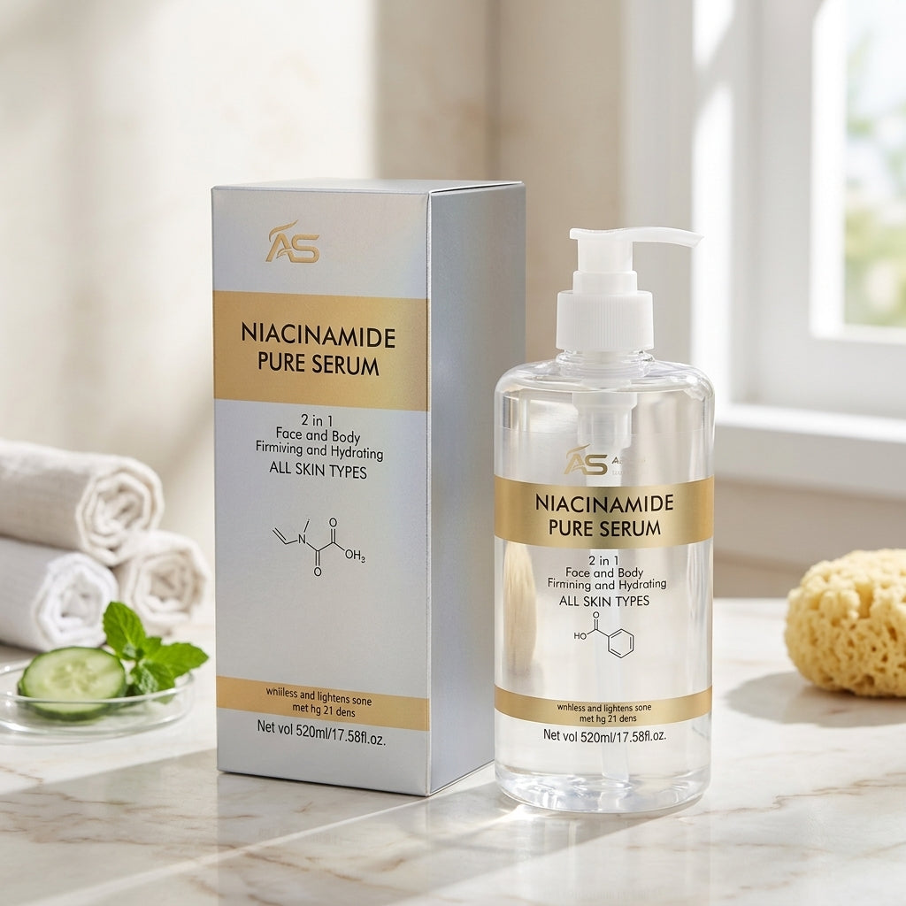 Ashley Shine Hyaluronic Acid Pure Serum 2 in 1 Face