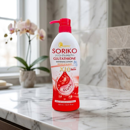 Soriko Glutathione Lotion Ingredients