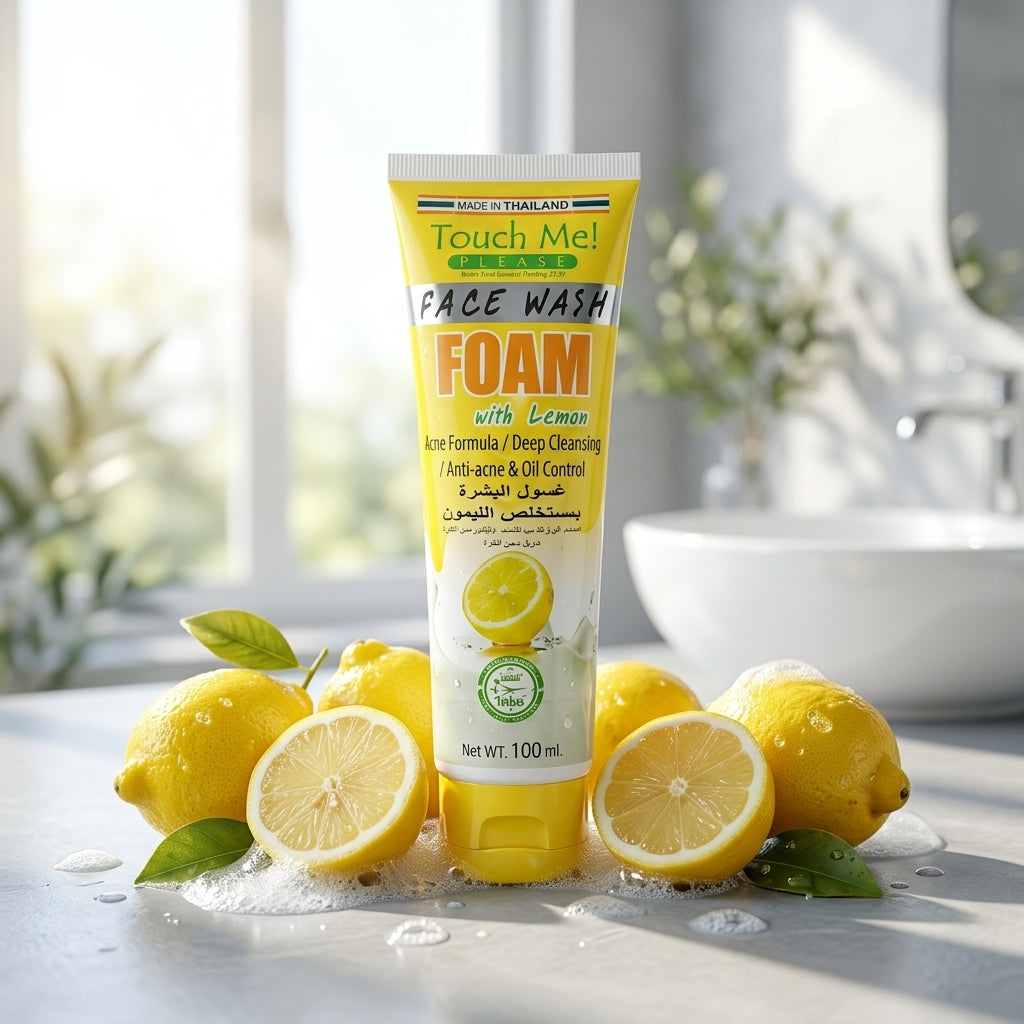 Touch me please lemon face wash foam in uae amazon