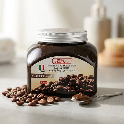 Skin doctor whitening scrub for face and body coffee uae price