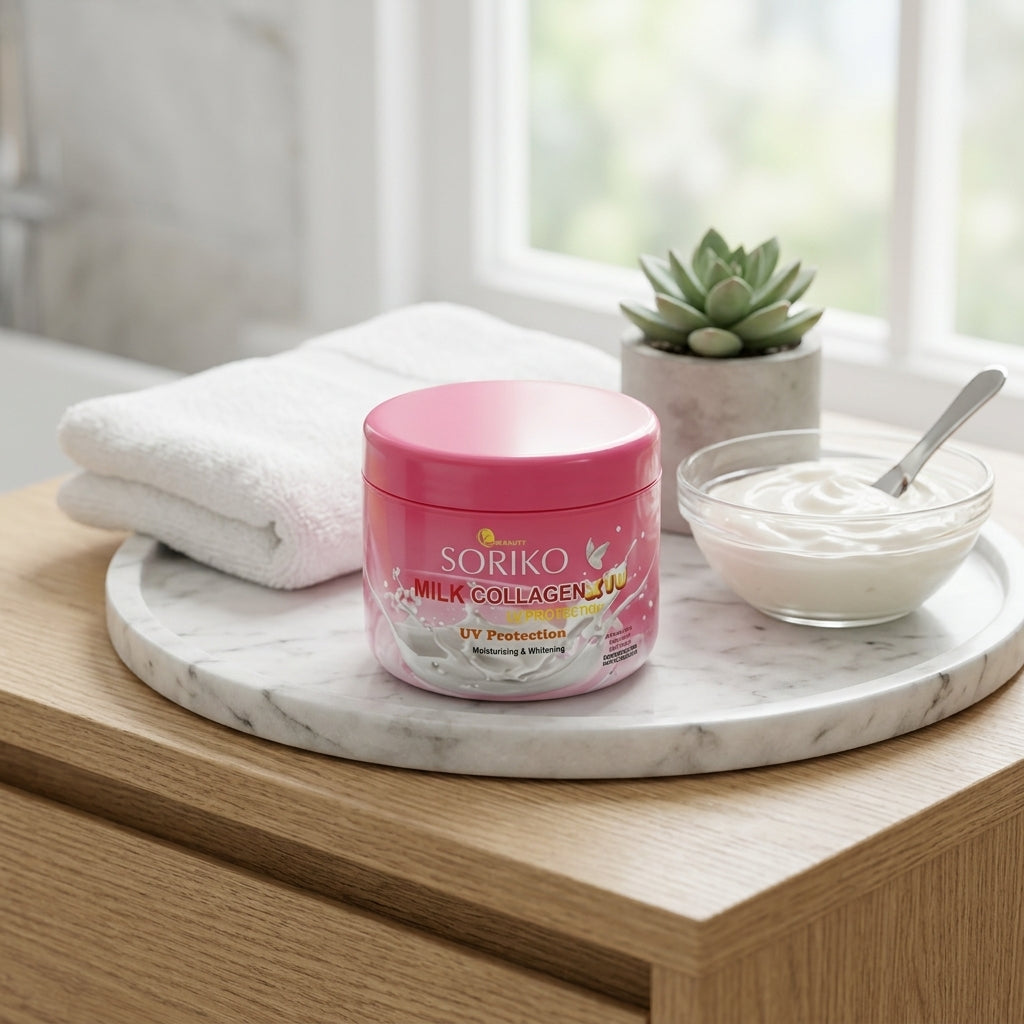 Soriko milk collagen body lotion 250ml pakistan