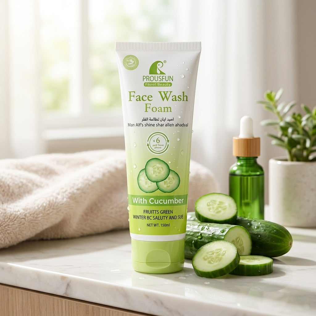 CucumberFaceWashFoam