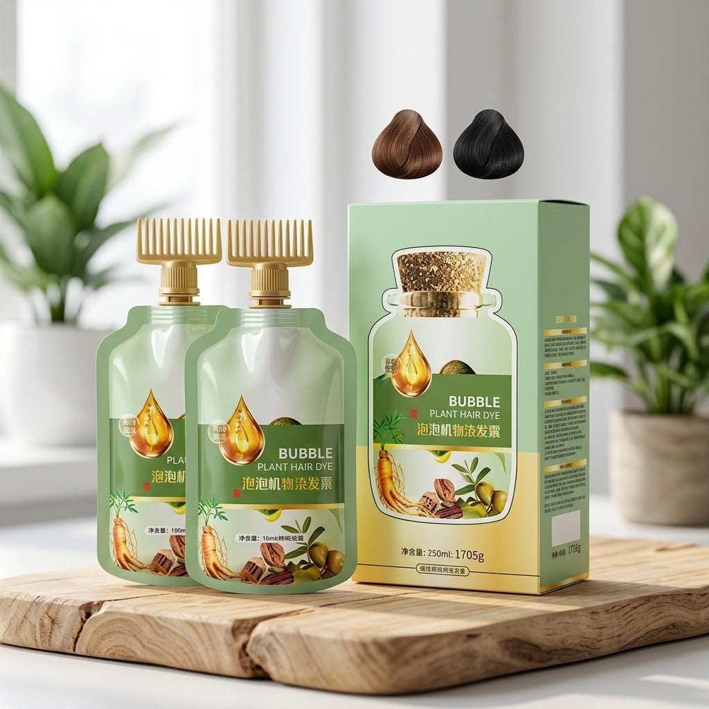 Pure Plant Extract For Grey Hair