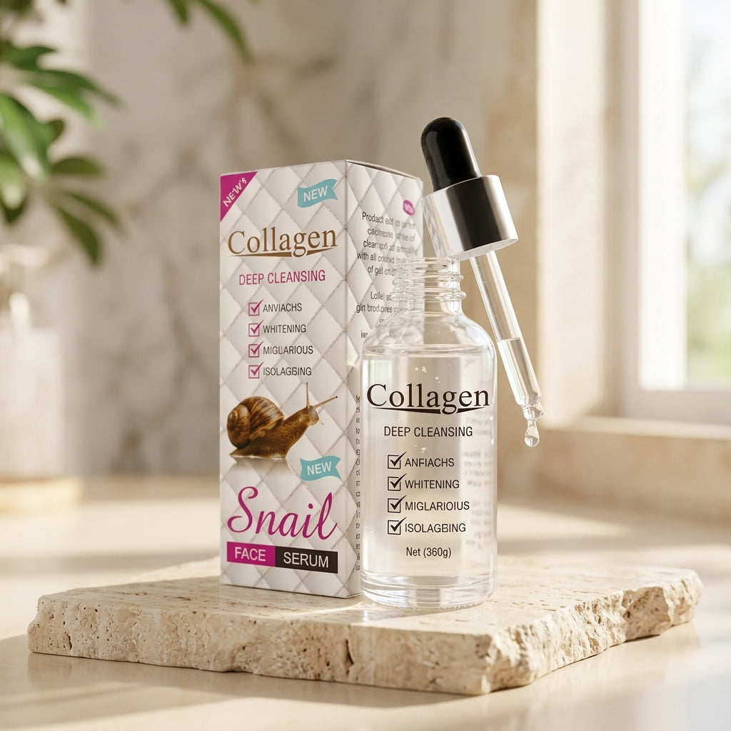 Collagen deep cleansing snail face serum ingredients
