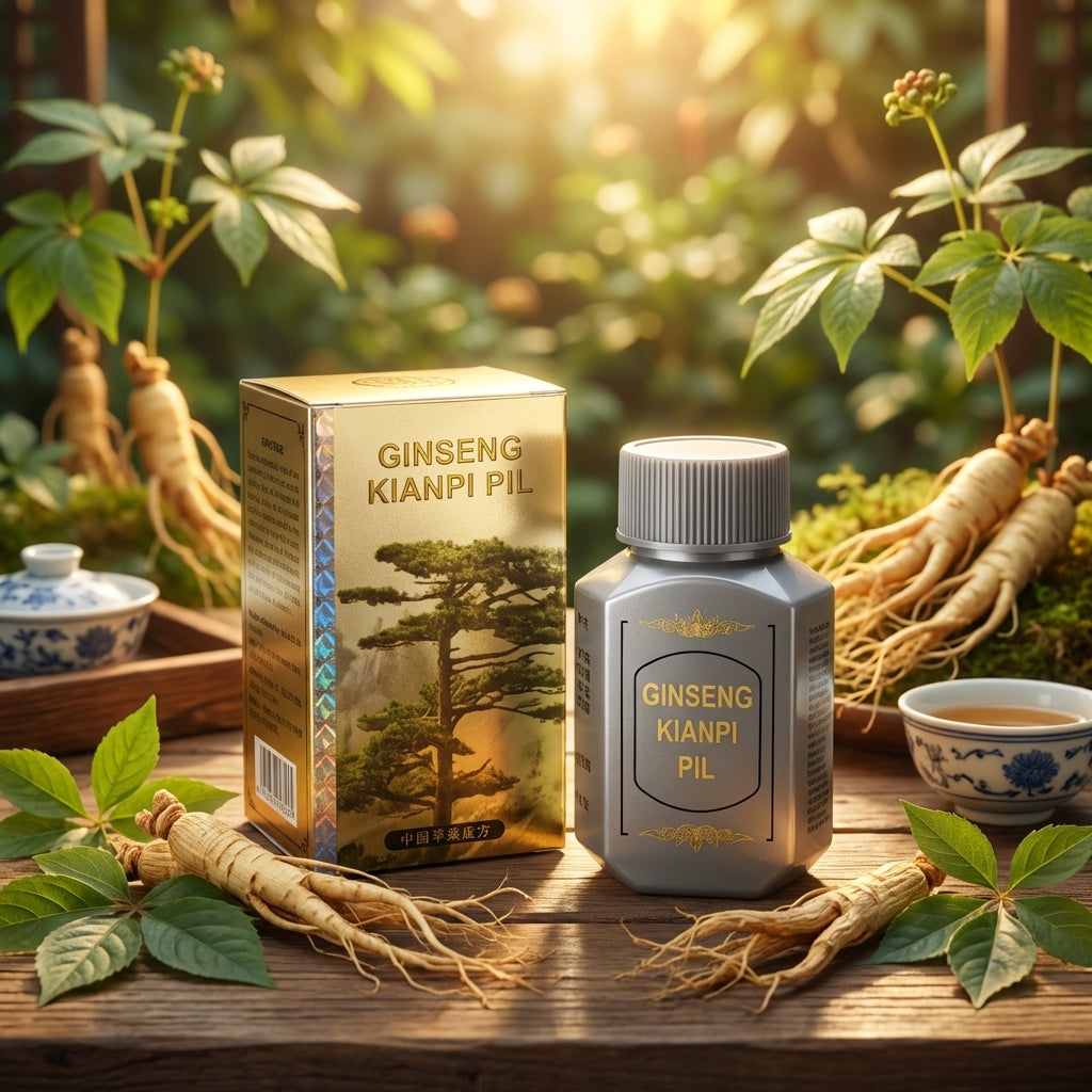 Ginseng kianpi pil Original vs Fake
