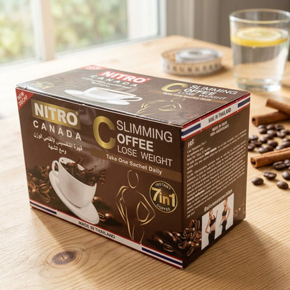 7 in 1 lose weight slimming coffee 12 sachets side