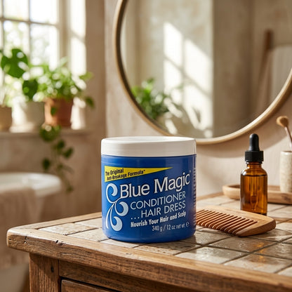 Blue Magic conditioner hair Dress how to use