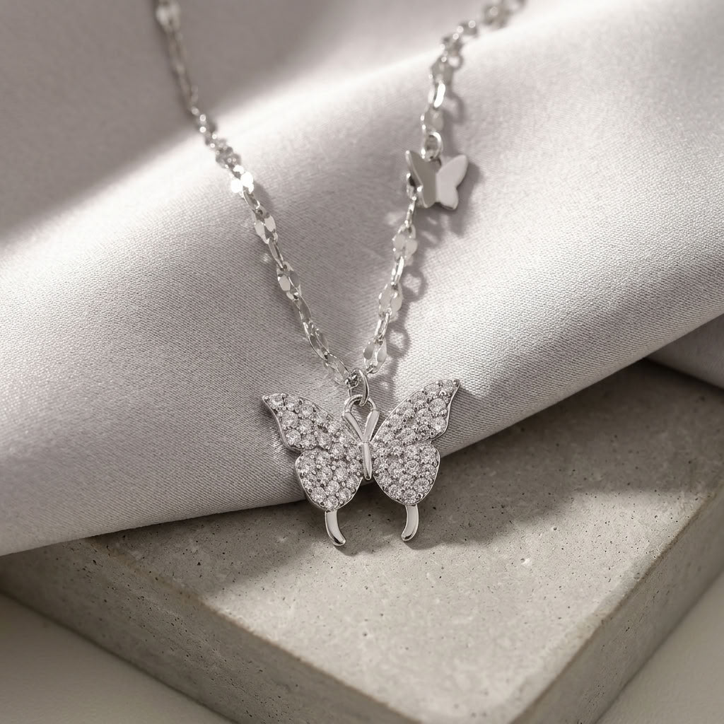 Butterfly necklace for women price