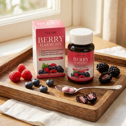 Elica berry harmony balance female hormones 60 tablets in uae