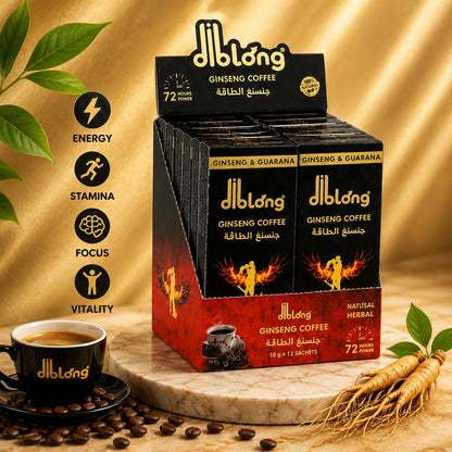 Diblong ginseng coffee 12 pieces how to use