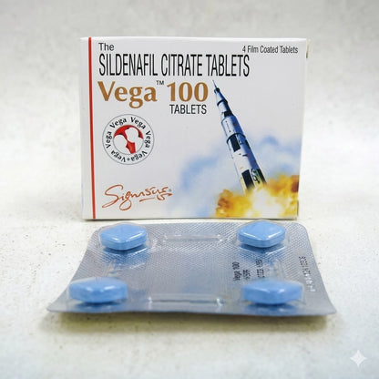 How long does vega 100 last in the body