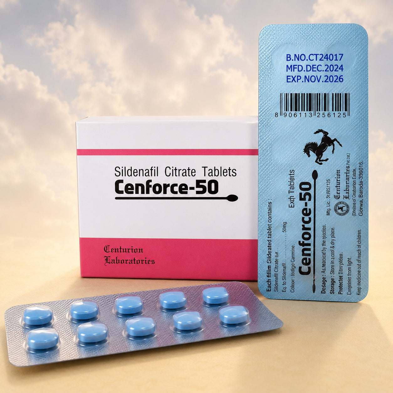 Cenforce 50 mg uses